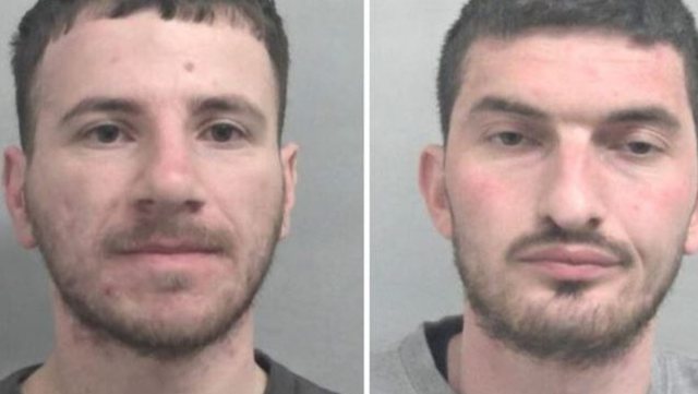 Dy shqiptarët Desar Xhakolli dhe Astrit Baja kapën në ‘shtëpinë e barit’ në Britani, droga arrinte vlerën e 100 mijë paund